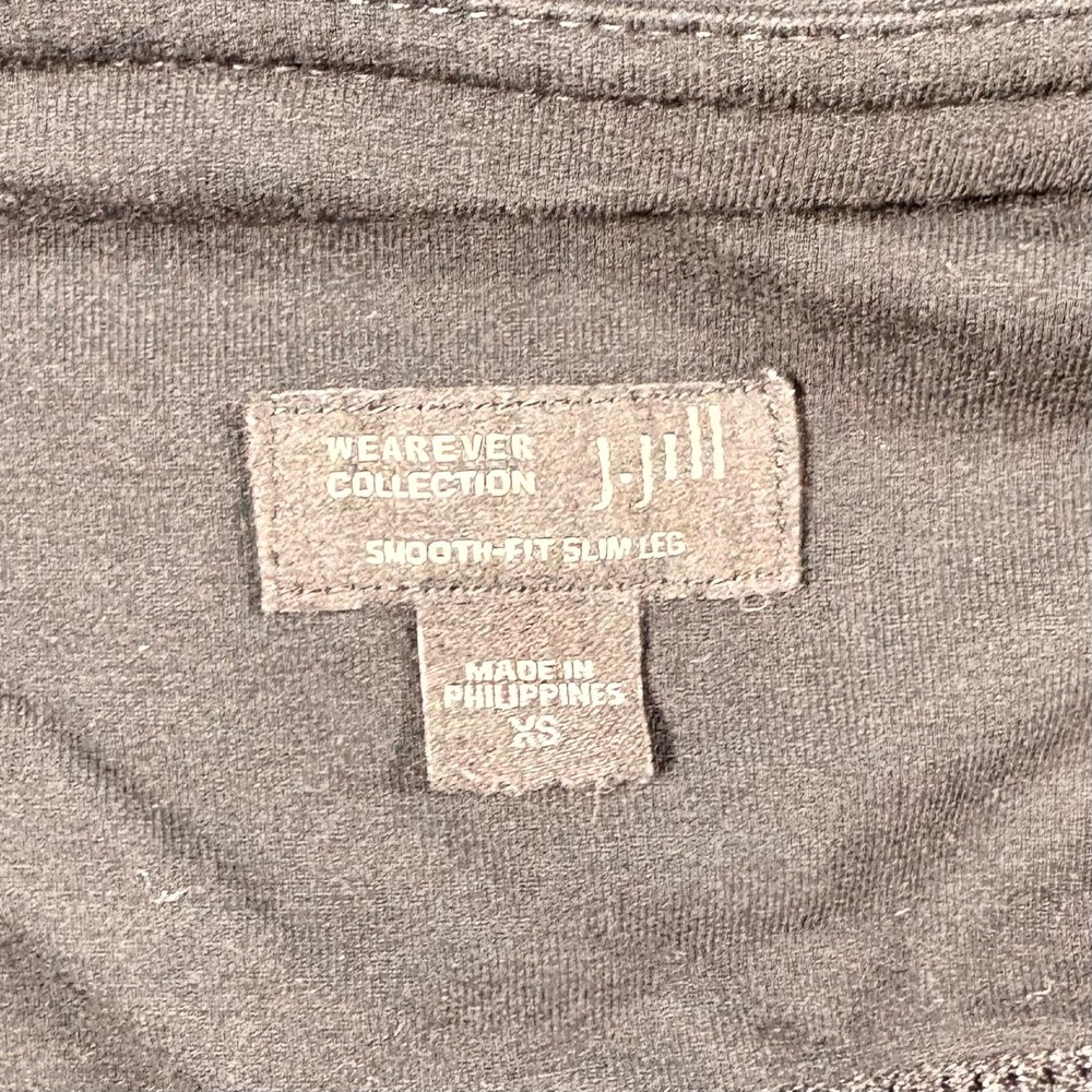 J. Jill Wearever Smooth-Fit Slim Leg Pants Black XS Travel Pull On KPT001951 - Picture 2 of 12
